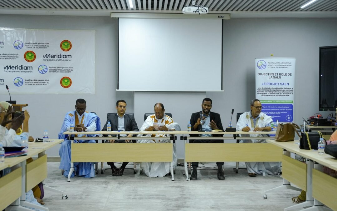 Atelier de consultation du public dans le cadre de l’Étude d’Impact Environnemental et Social (EIES) relative aux aménagements du projet de protection et de valorisation du littoral de Nouakchott